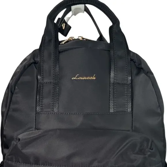 Nylon Laptop Backpack 15.6” USB Charging Port + Dust Bag New with tags - Picture 2 of 9